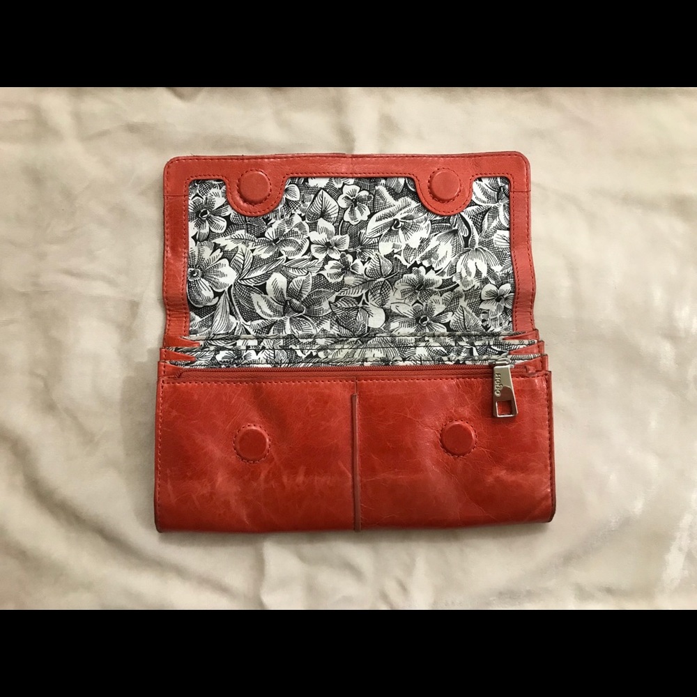 Hobo brand real leather wallet